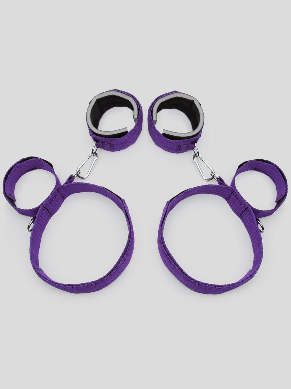 Purple Reins Thigh, Wrist and Ankle Restraint