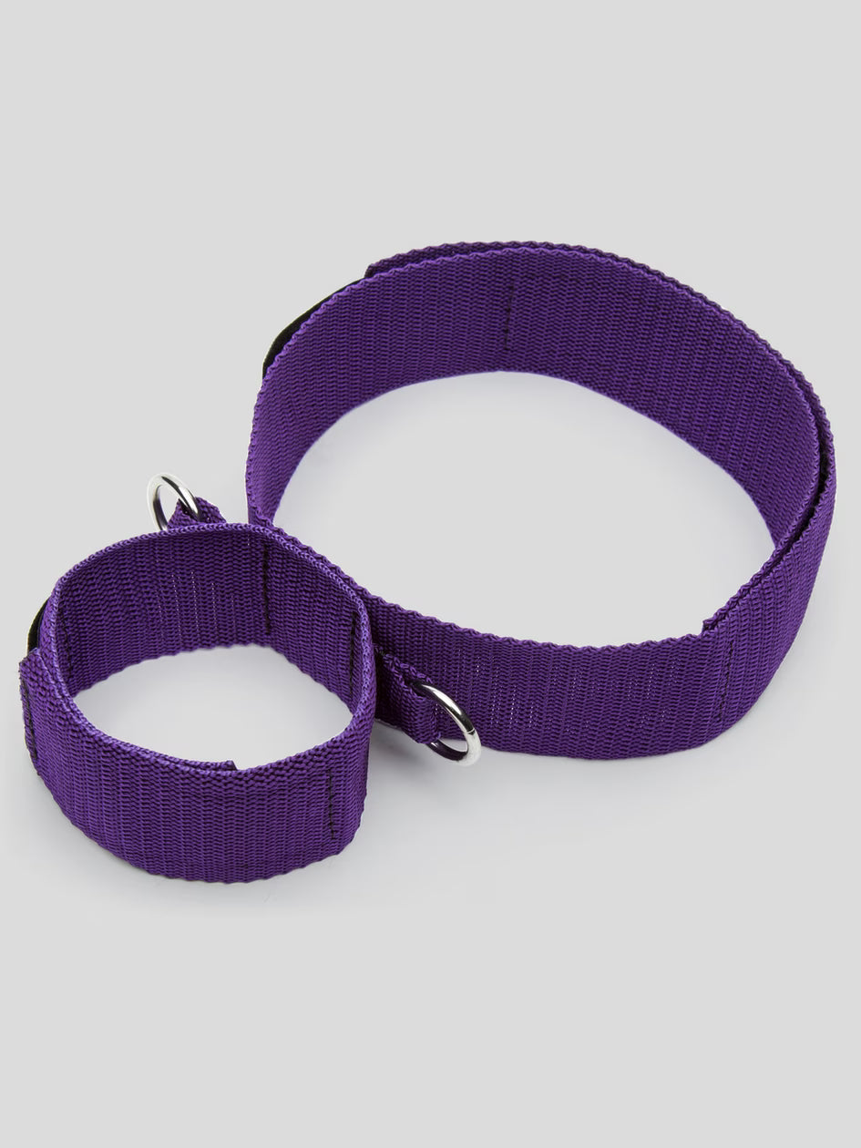 Purple Reins Thigh, Wrist and Ankle Restraint
